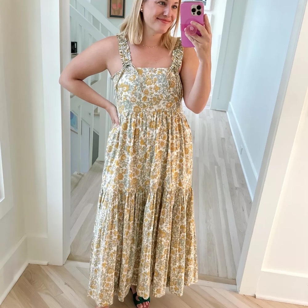 Mirth Rio Marigold dress